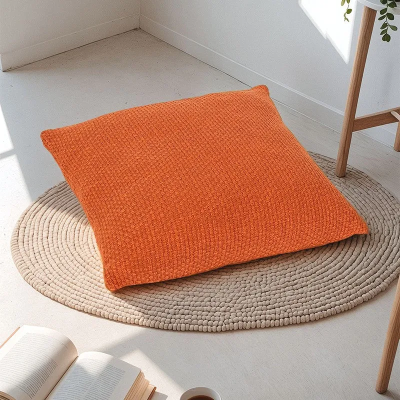 Lunara Haven Cushion Cover (Orange) - Set Of Two media 3