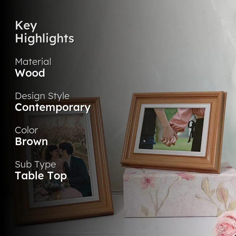 Maksim Photo Frame (Brown) - Set Of Two media 2