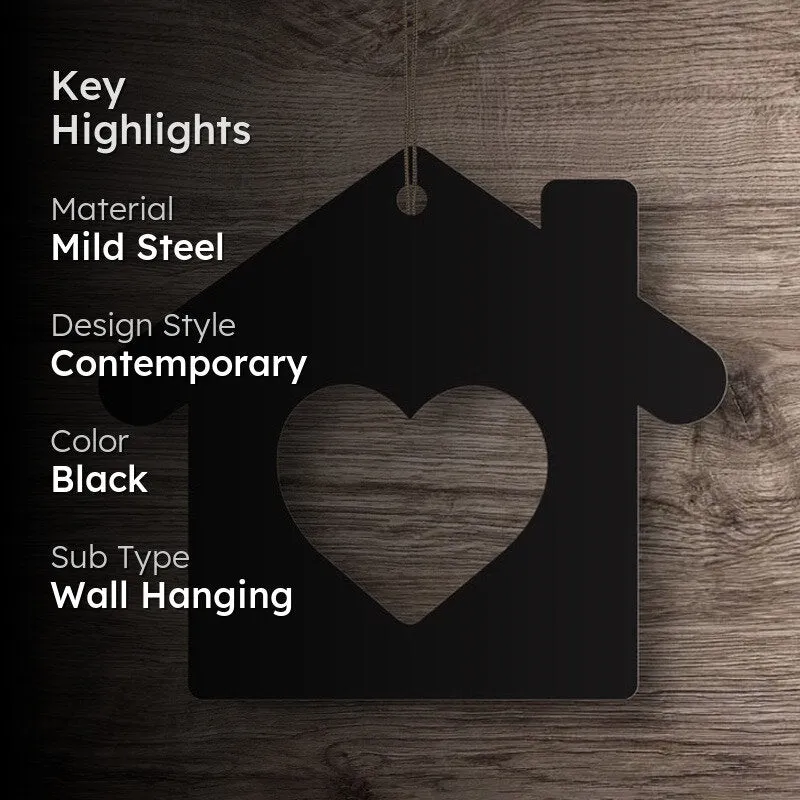 Love Home Mild Steel Wall Accent media 2