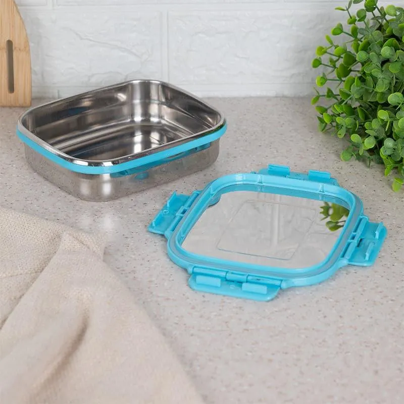 Maxo Munch Airtight Lunch Box (Aqua) - 575 mL media 5