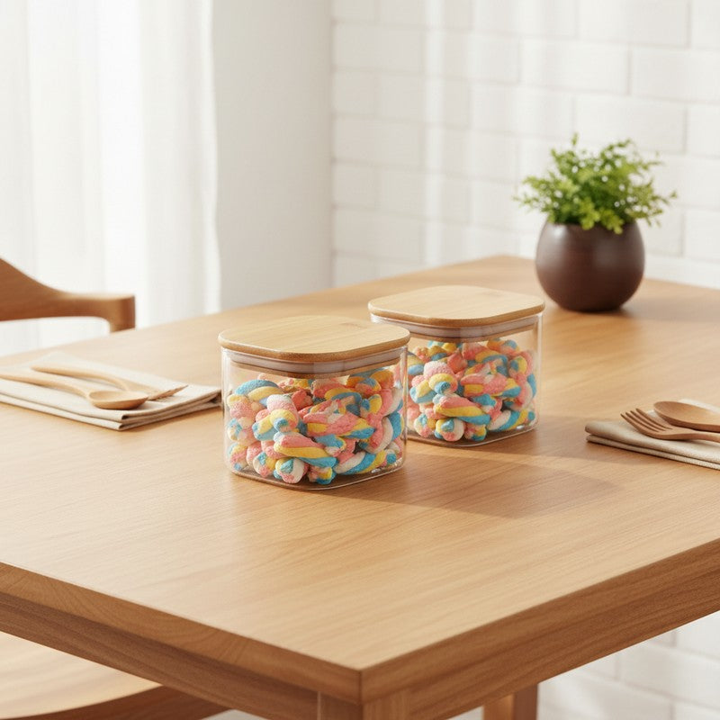 Tight Glass Jar (300 mL Each) - Set Of Two media 3