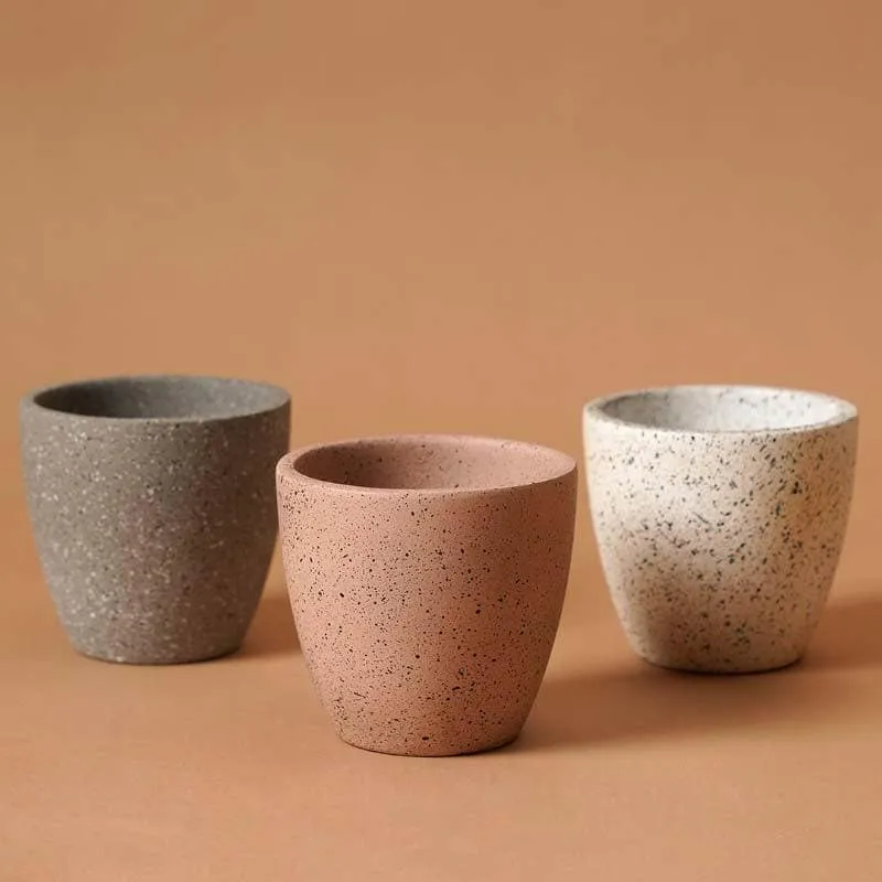 Elegant Terracotta Planter Set - Set of Three media 7
