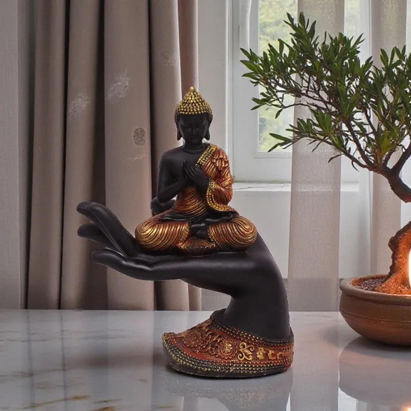Eternal Buddha Polyresin Idol media 1