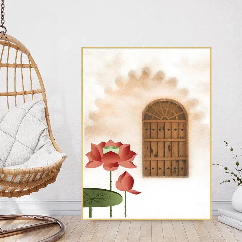Lyca Kamal Wall Painting With Frame media 3