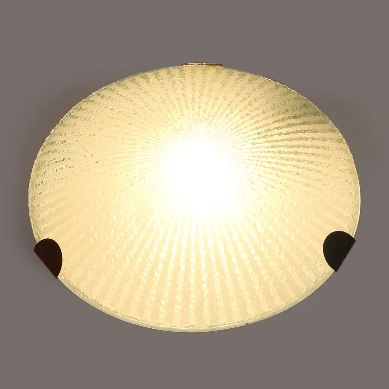 Saleira Glass & Iron Ceiling Lamp - Grey media 5