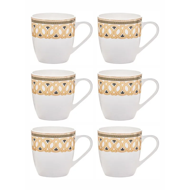 Azure Bone China Tea Cup (180 mL Each) - Set Of Six media 4
