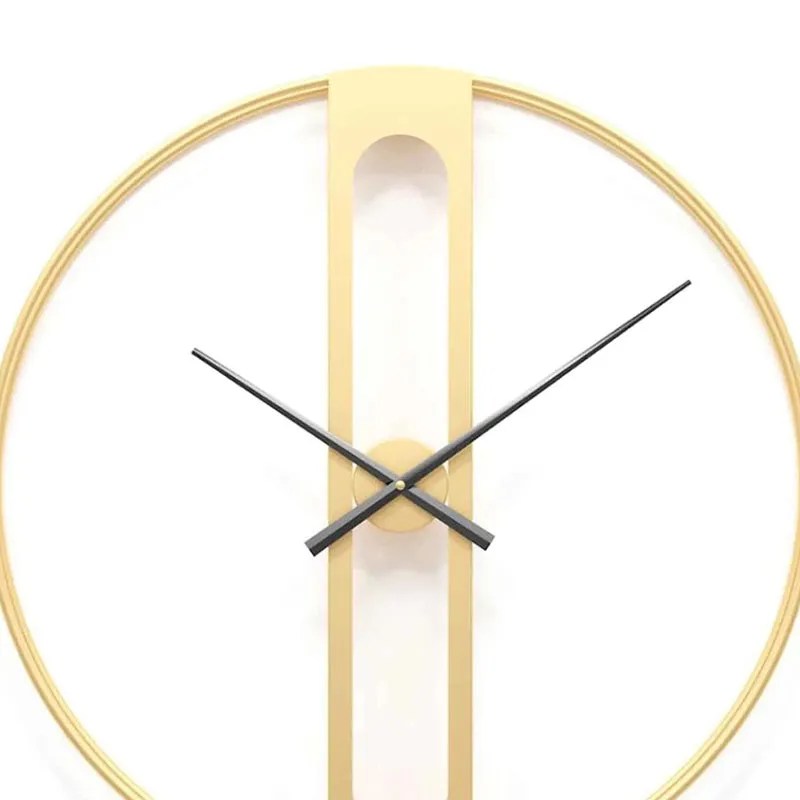 Aureate Hour Metal Analog Wall clock media 4