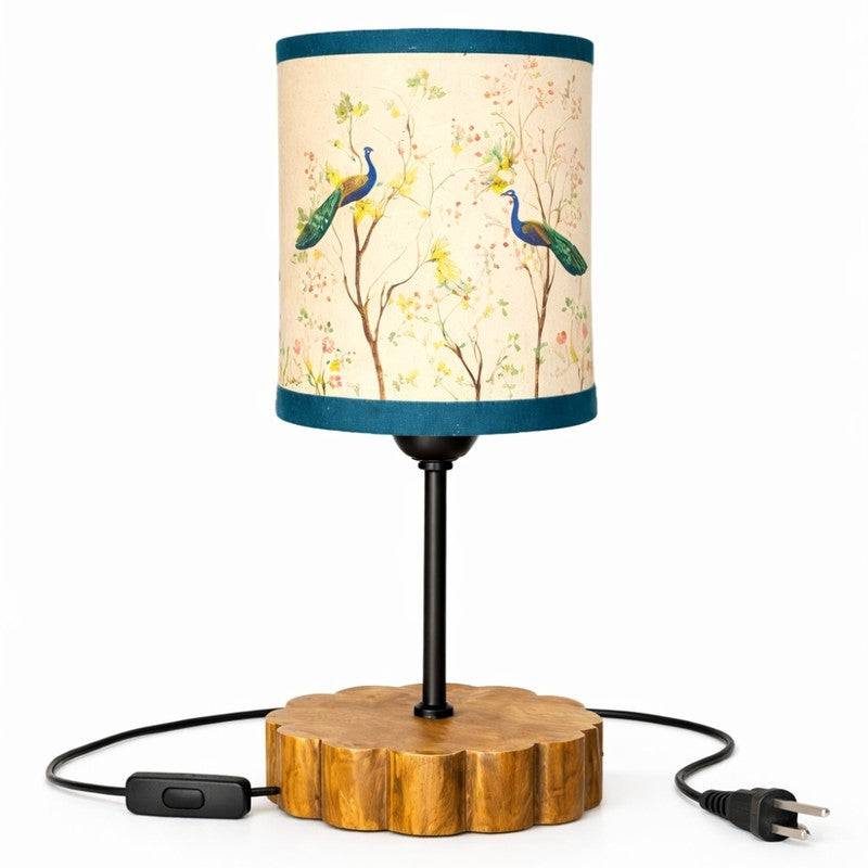 Langford Craft Cotton Table Lamp - White media 4