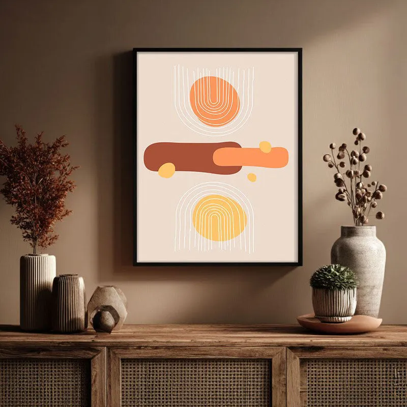 Sunlit Whispers Archival Canvas Wall Art - Black Frame media 3
