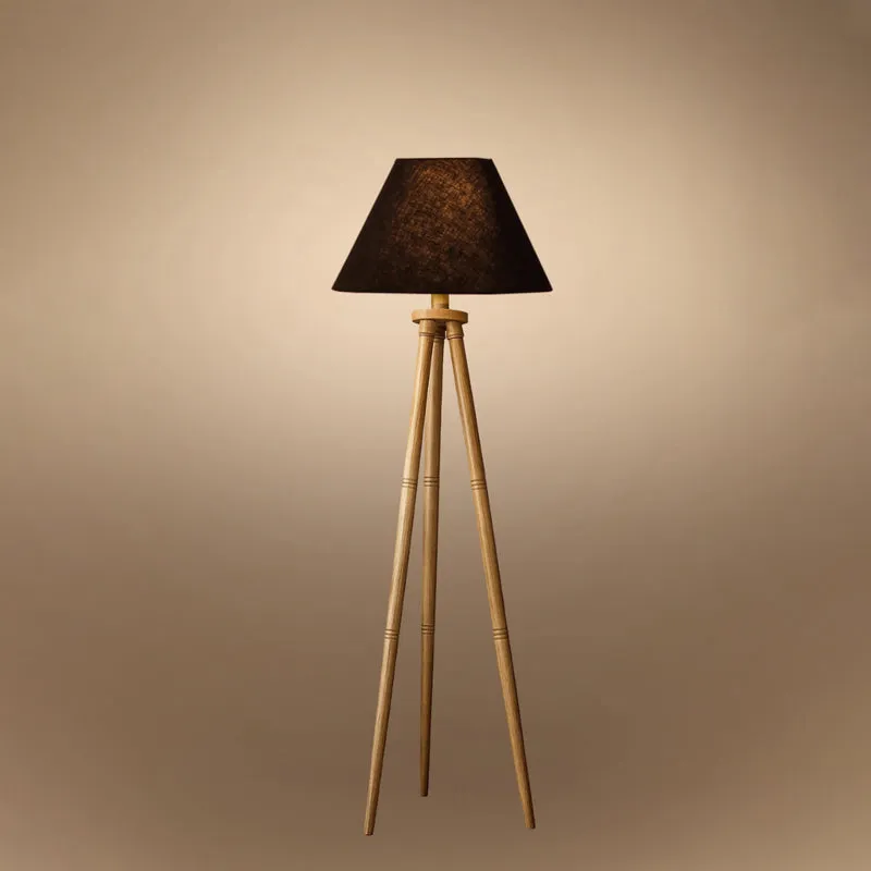 Cotin II Tripod Floor Lamp - Black media 4