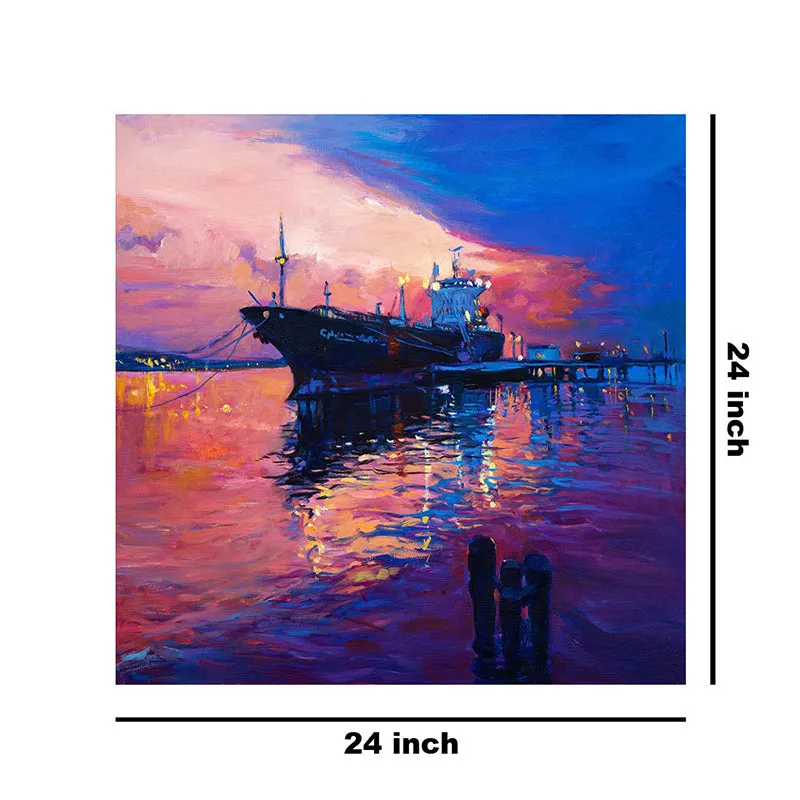 Evening Sail Wall Painting media 8