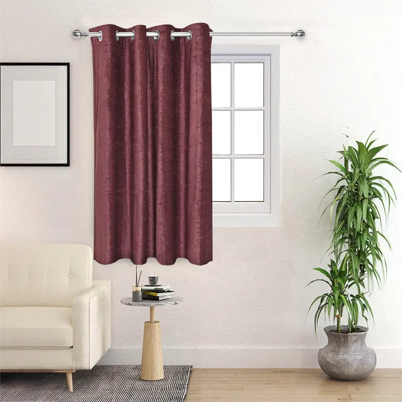 Saral Home Auriels Blackout Curtain - Mauve media 3