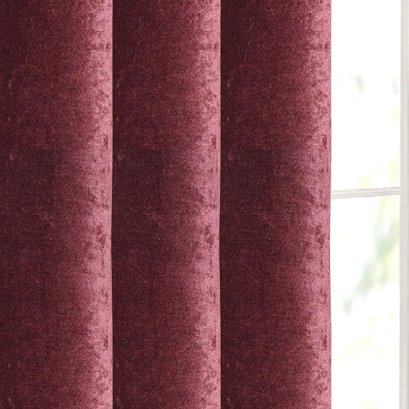 Saral Home Auriels Blackout Curtain (Mauve) - Set Of Two media 4