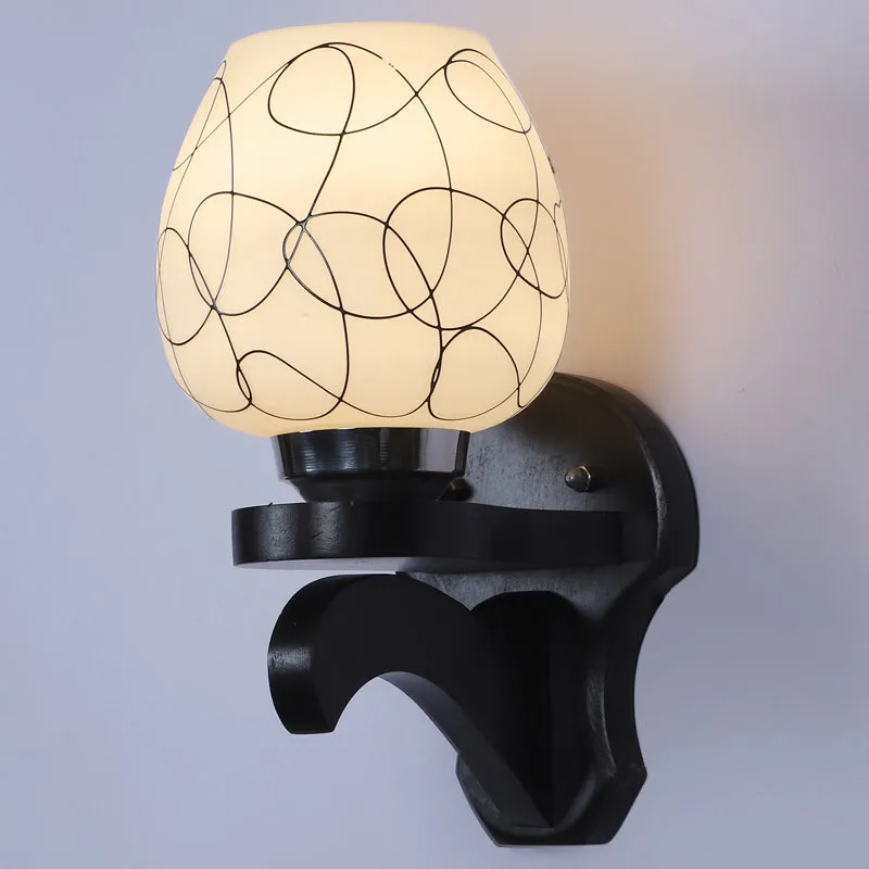 Lhasa Neo Wooden Wall Lamp media 5
