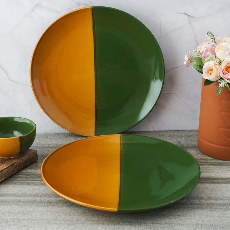 Dual Tone Dinner Plate - Set Of Two media 3