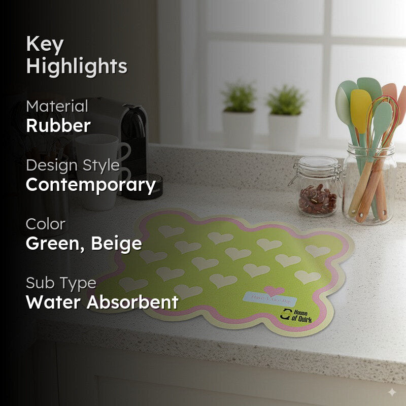 Comfy Cook Pad Dish Drying Mat - Green media 2