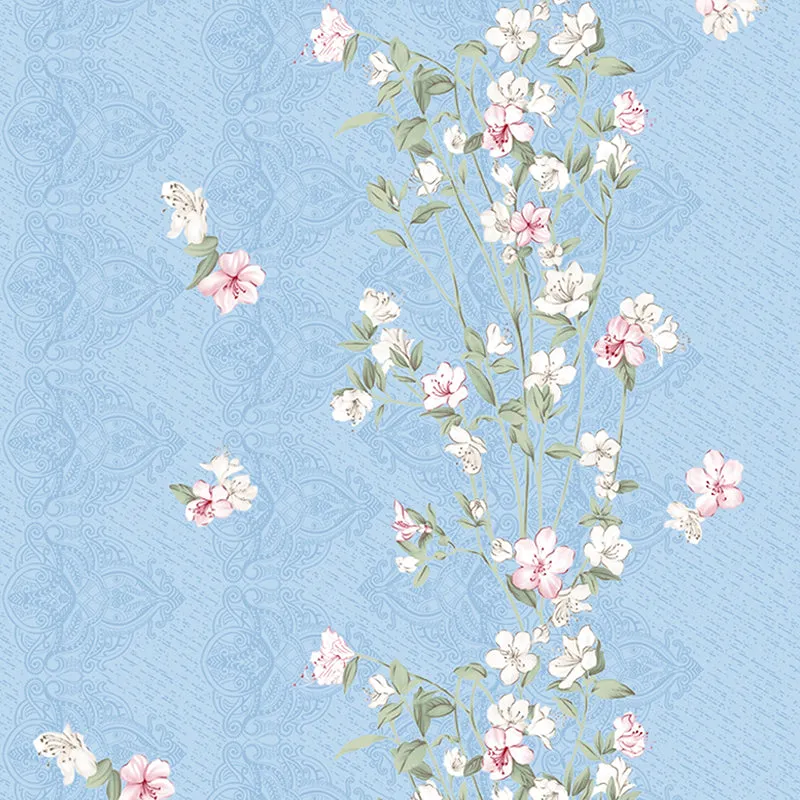 Summer's Day Floral Microfiber Microfiber Bedsheet - 150 GSM media 4