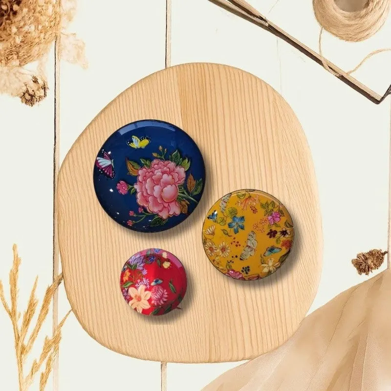 Saffron Sonata Fridge Magnet - Set Of Three media 1