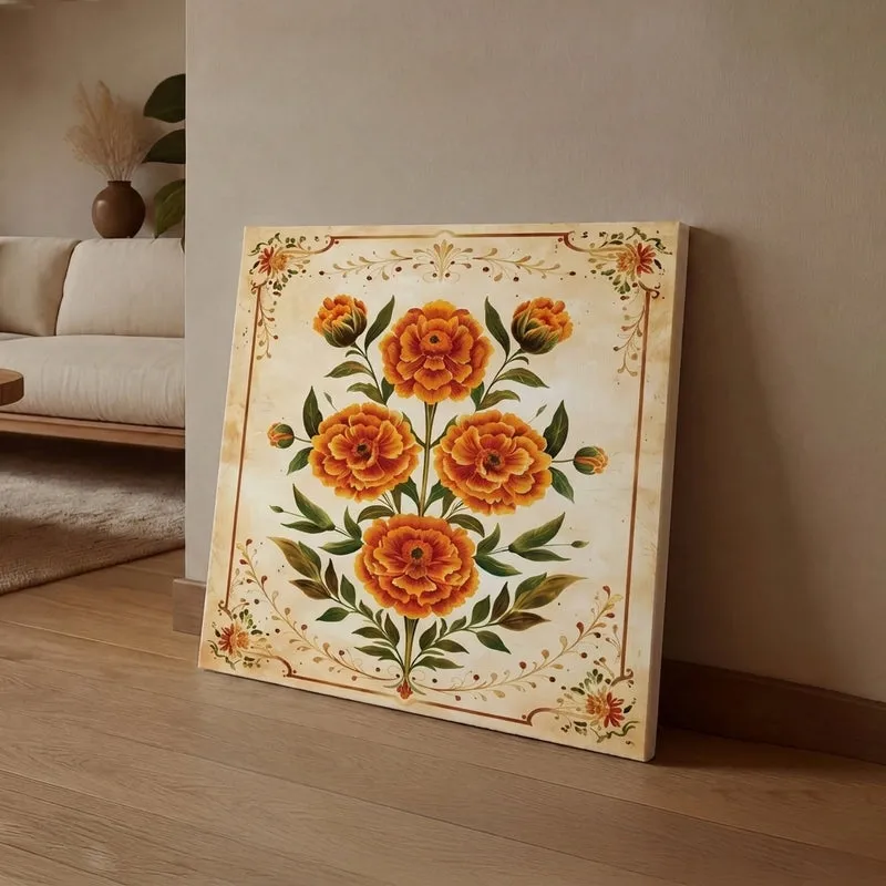 Bloom Pattern Canvas Wall Art media 1
