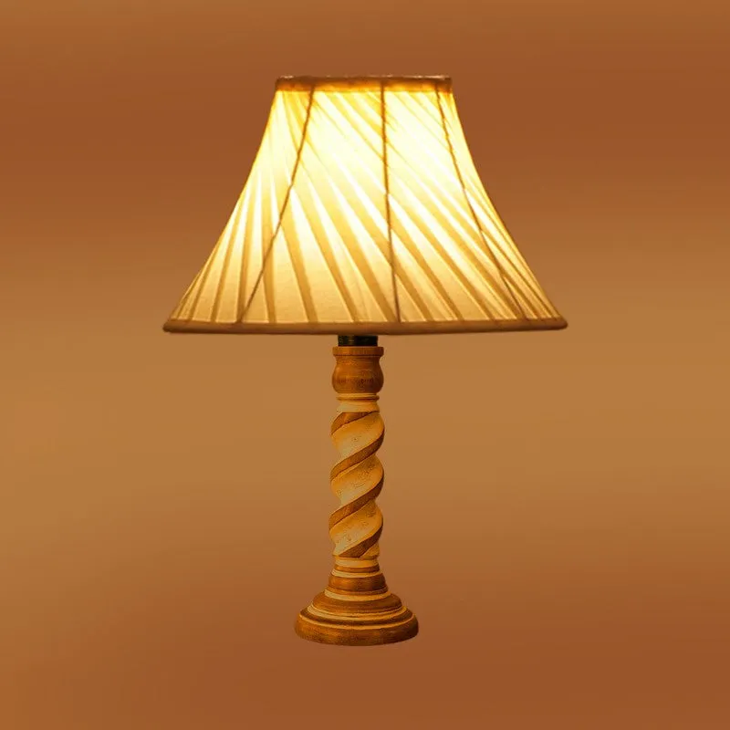 Modera Lumet Wooden Table Lamp - Ivory media 7
