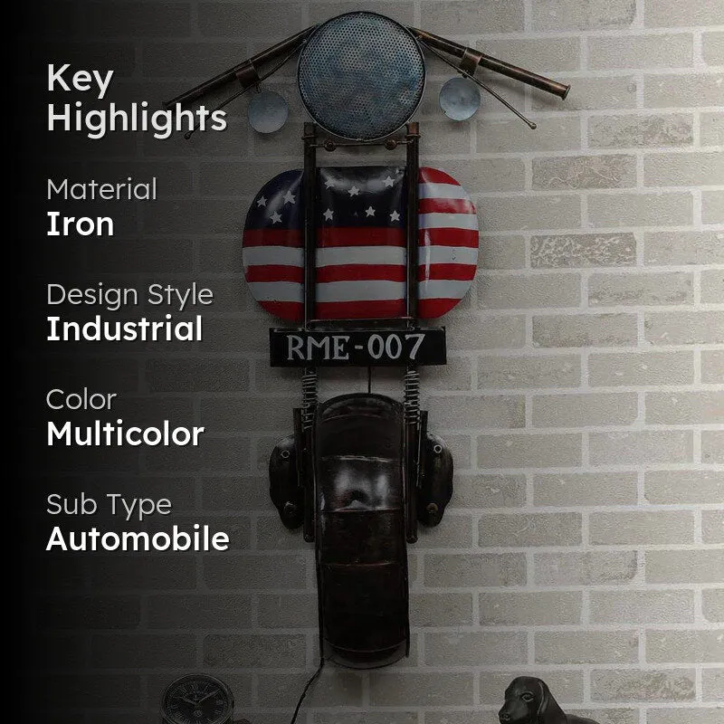 Motorcycle Diaries Iron Wall Accent media 2