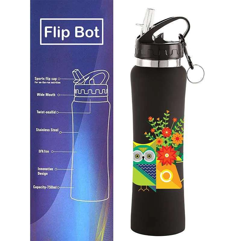 Owlery Art Sipper Water Bottle - 750 mL media 8