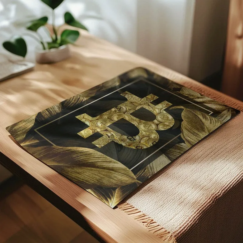 Golden Crypto Bloom Wall Poster media 4