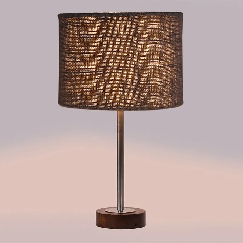 Sienna I Rodin Wooden Table Lamp - Grey,Silver,Brown media 5