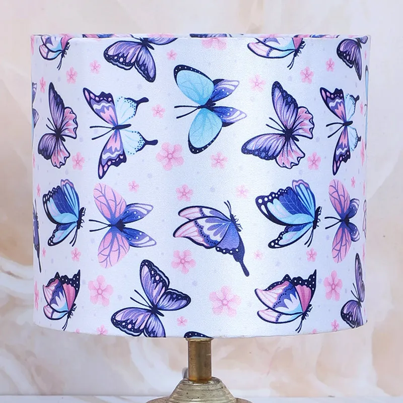 Petaluda Pebble Printed Mango Wood Table Lamp - Multicolor media 5