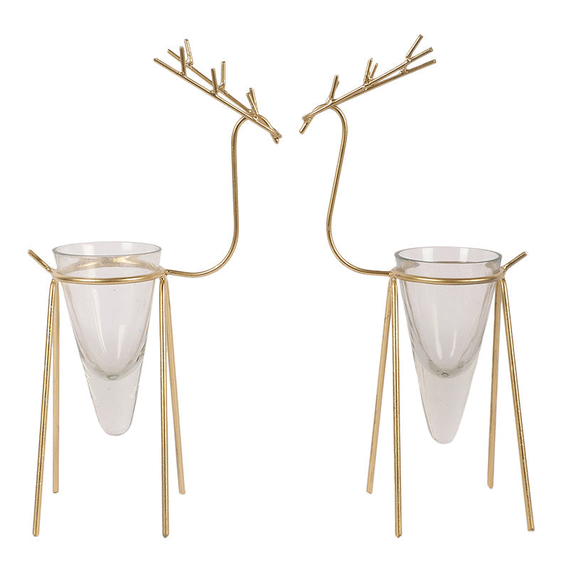 Stag-gering Light Candle Holder - Set Of Two media 4