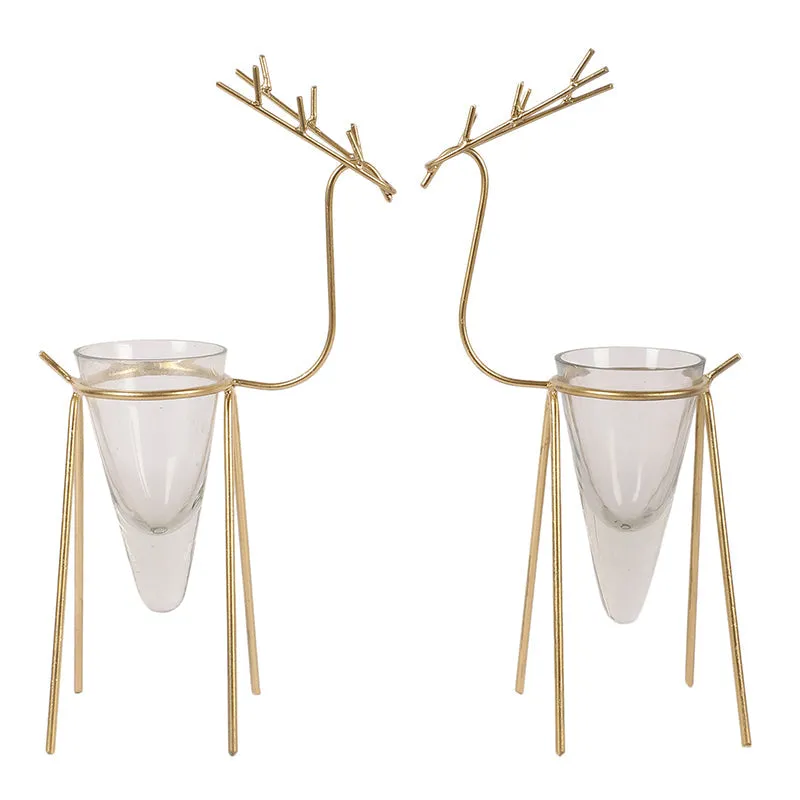 Stag-gering Light Candle Holder - Set Of Two media 4