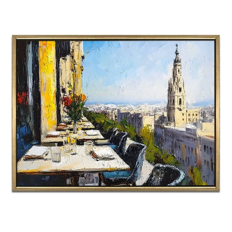 Aperture Canvas Wall Painting With Frame media 3