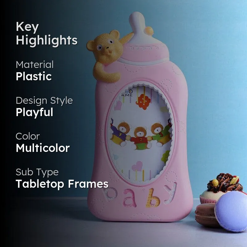 Baby Sip Photo Frame - Pink media 2