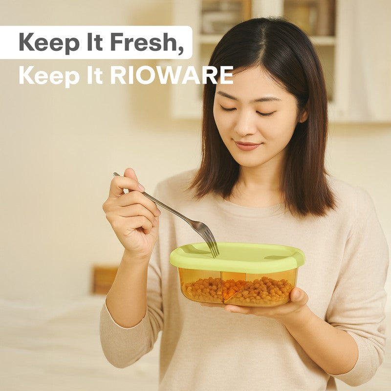 Rioware FreshNest Compact Tiffin Box (750 ML) - Yellow media 8