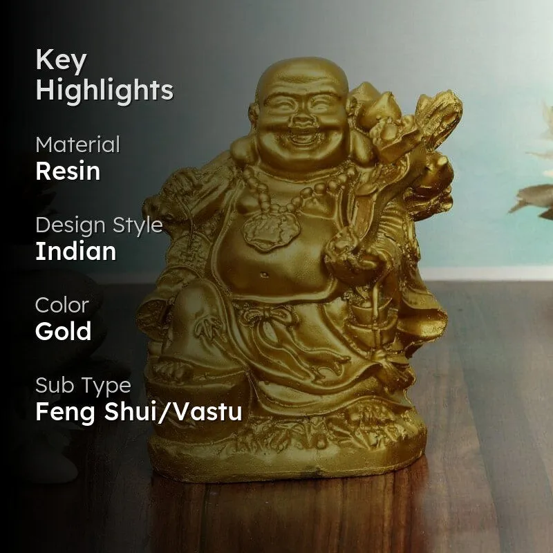 Fengshui Laughing Buddha Showpiece media 2