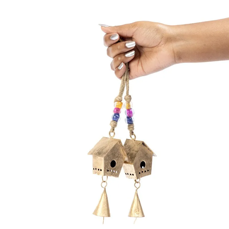 Cosmic Home Metal Windchimes - Set Of Two media 5