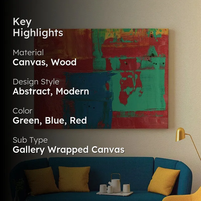 Enigmatic Whispers Canvas Painting - Gallery Wrap media 2