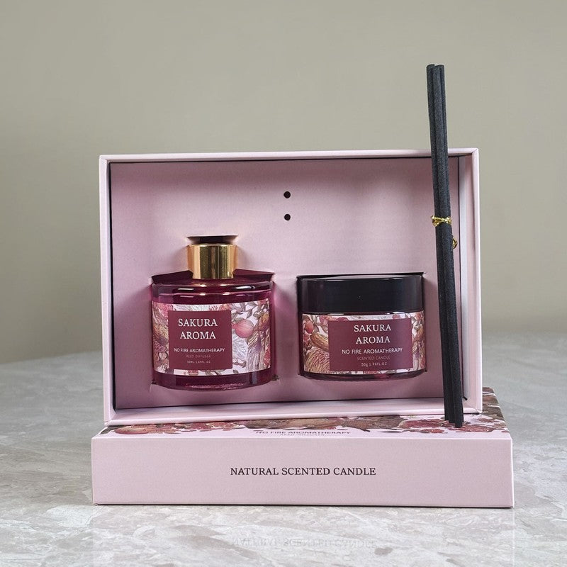 Ambient Fresh Reed Diffuser (Pink) - Set Of Two media 4