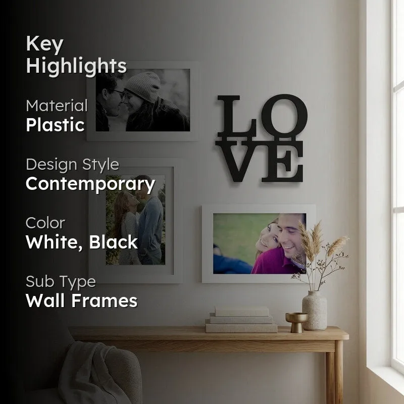 Heartfelt Bliss Photo Frame - Set Of Four media 2
