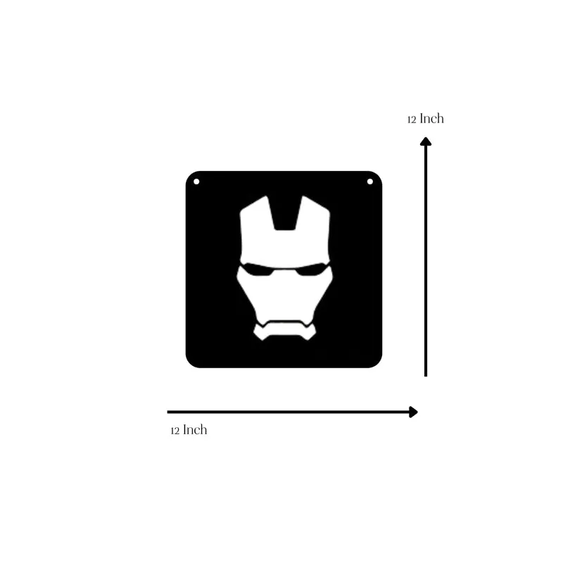 Man Mask Iron Wall Accent media 5