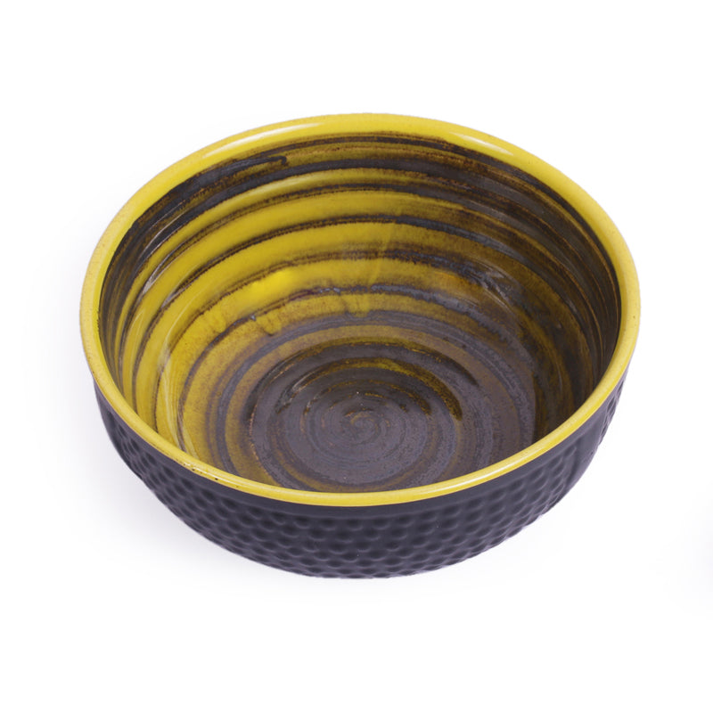 Kashi Serving Bowl (Black/1.5L/1L/600 mL) - Set Of Three media 6