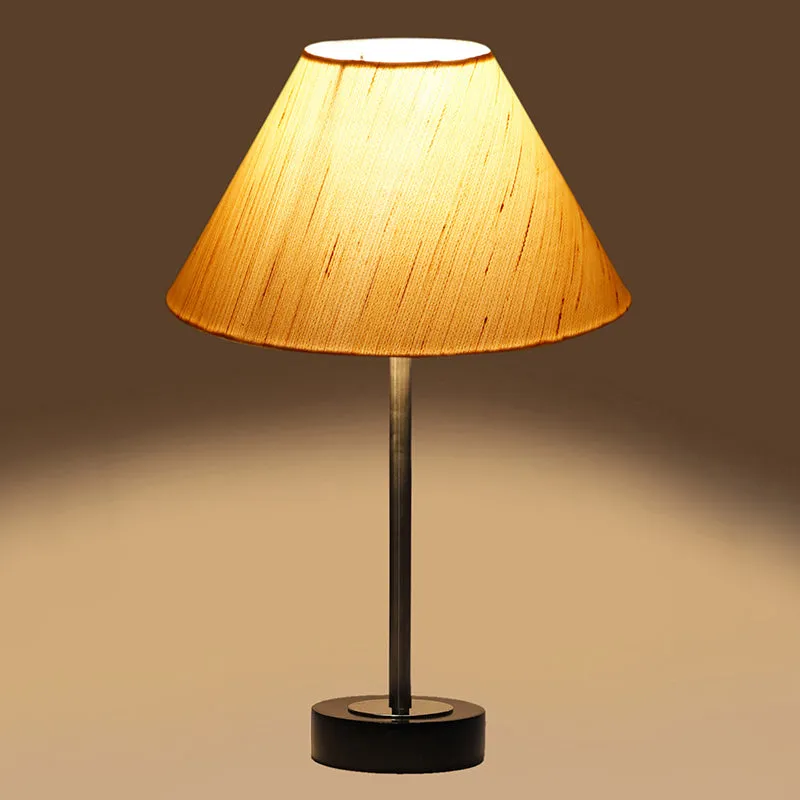 Cotin II Rodin Wooden Table Lamp - OffWhite,Silver,Black media 6