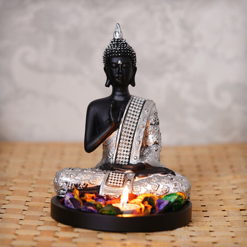 Tranquilume Buddha Tea Light Candle Holders