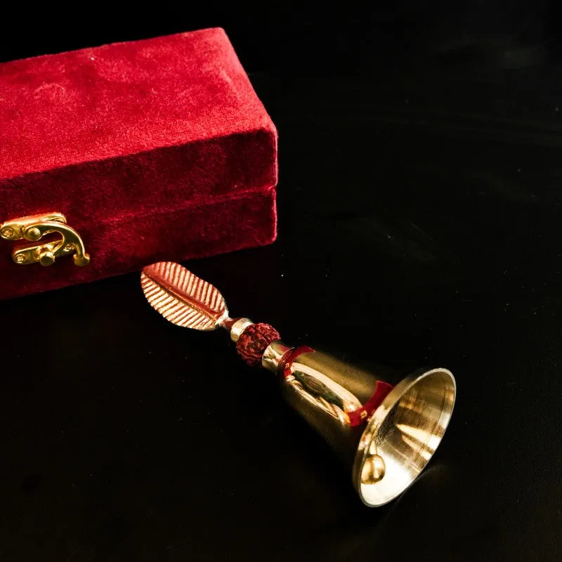 OmGhanta German Silver Pooja Bell media 6