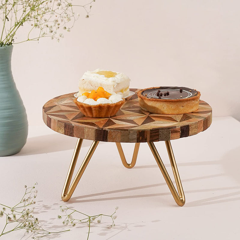 Tierli Cake Stand - Gold media 4
