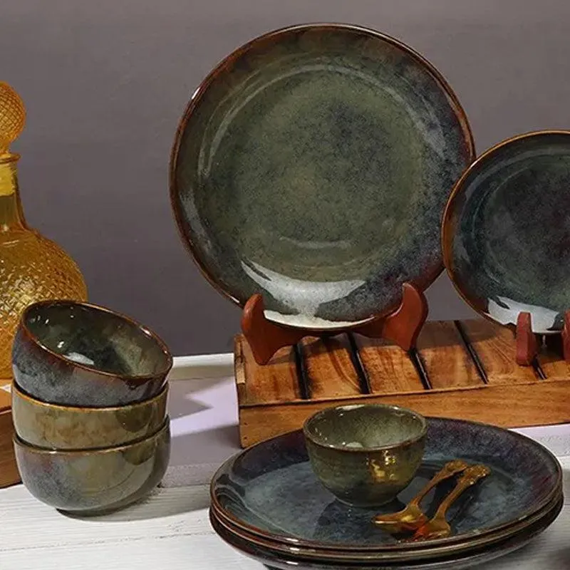 Elmina Handmade Dinner Set - 16 Piece Set - 3