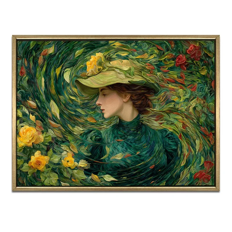 Leaflight Canvas Wall Painting With Frame media 3