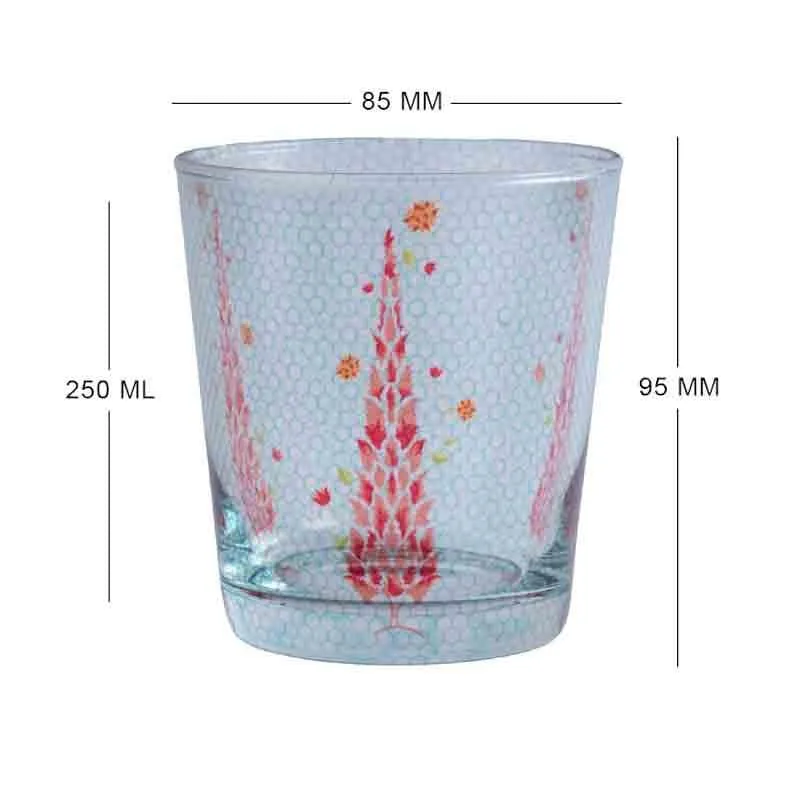 Magnate Mughal Glass Tumbler - Set Of Four media 4