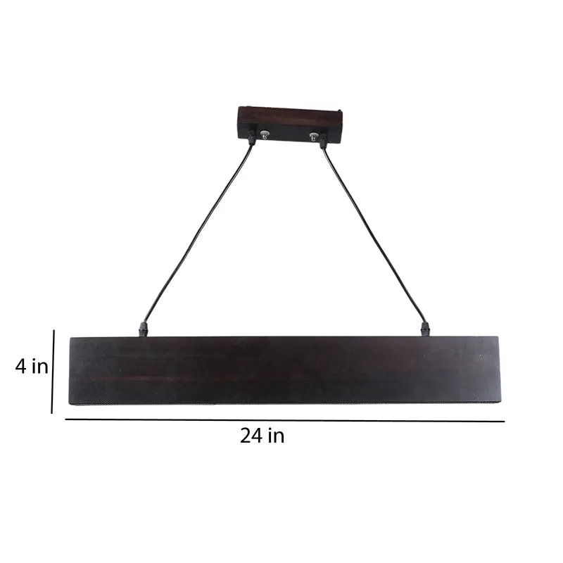 Zentra Wooden Ceiling Lamp media 8