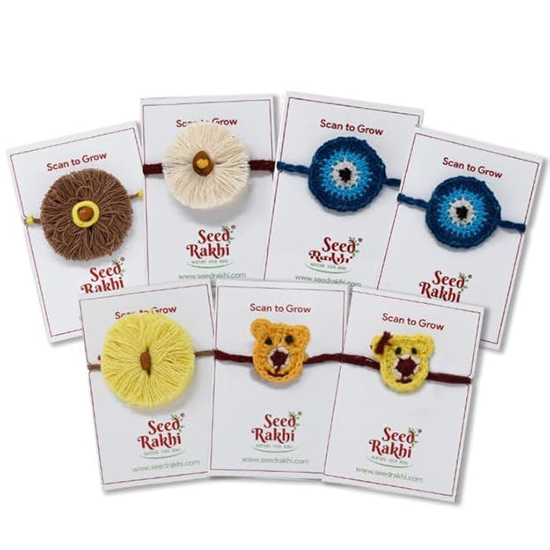 Festive Ties Seed Rakhi Gift Box media 5